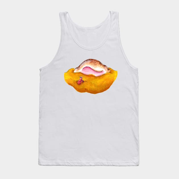 Home Sweet Shell Tank Top by KristenOKeefeArt